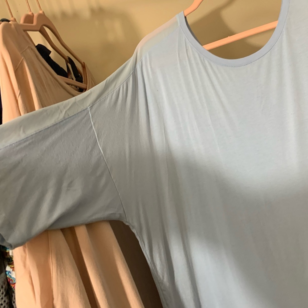 Baby blue lane Bryant top